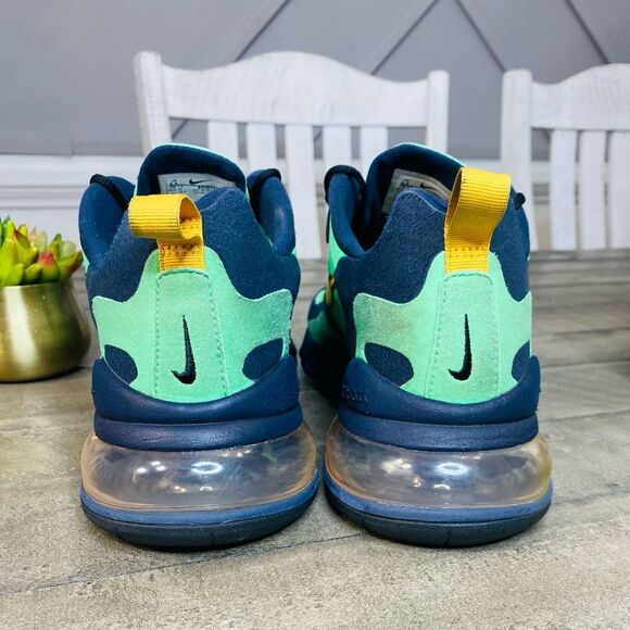 Nike Air Max 270 React Electro Green 'Pop Art' Men's Size 8.5 - Picture 4 of 6